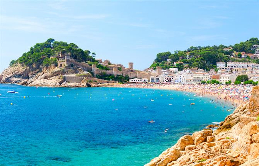 Kayak Costa Brava Lloret de Mar a Tossa de Mar